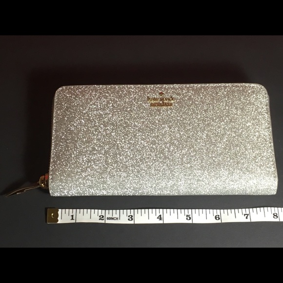 SALE! Kate Spade Silver BC Wallet NWT - Picture 4 of 7